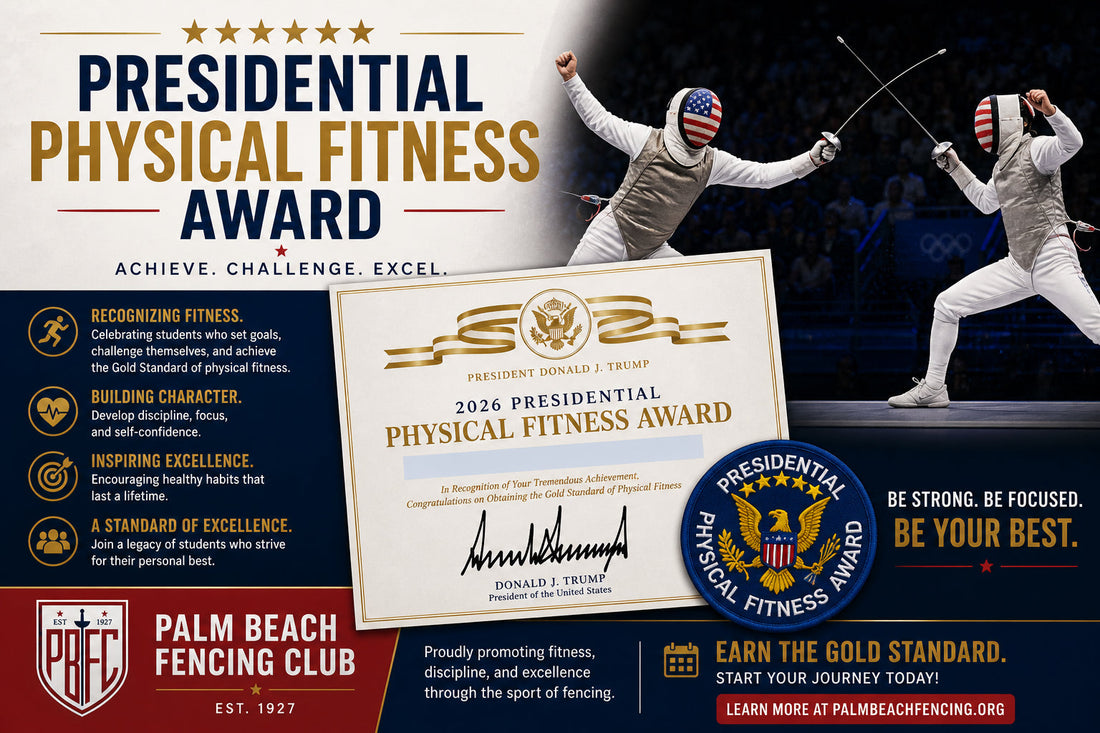 The Presidential Fitness Test Is Back. Here's Why Fencing Is the Perfect Training Ground.