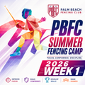 2026 Summer Fencing Camp — Week 1 (June 8–12)